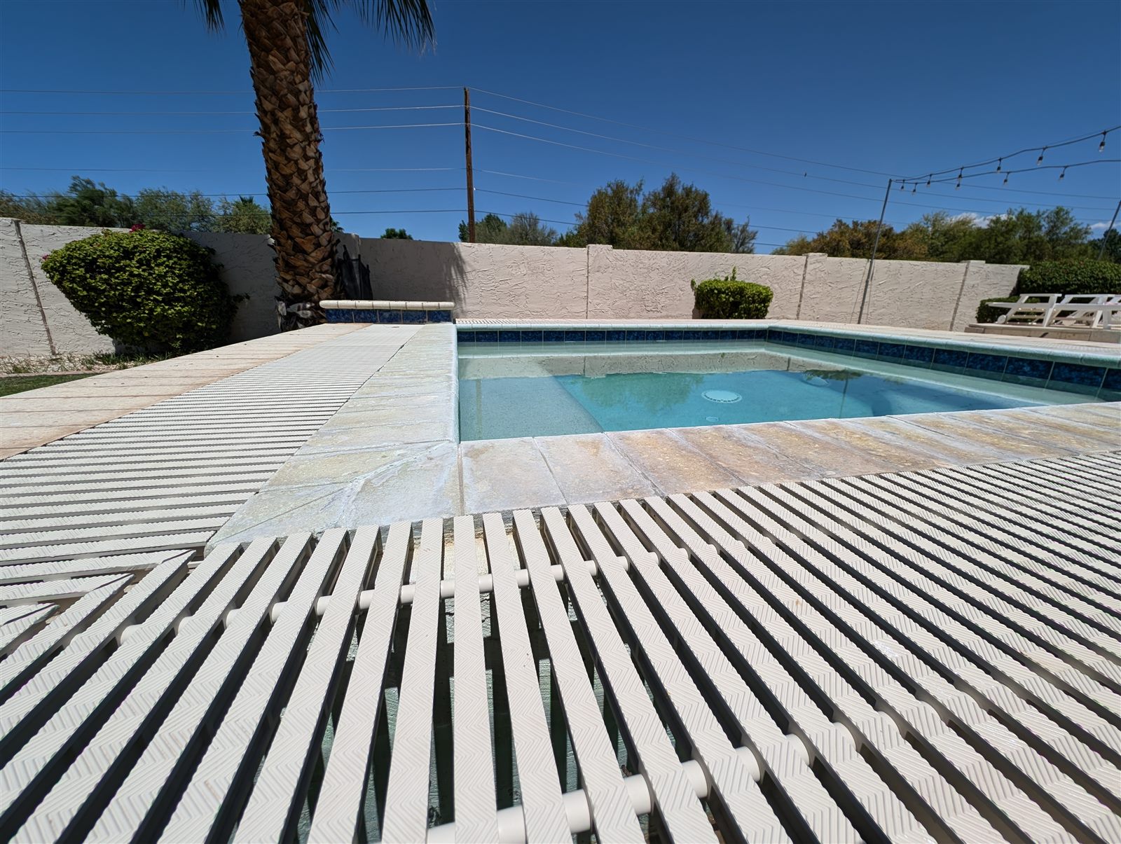 Phoenix-area pool used for water-loss measurements